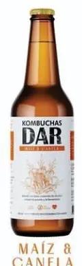 Kombucha DAR Maíz & Canela