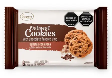 [GACH] Galleta Oatmeal Cookies Avena y Chips de Chocolate