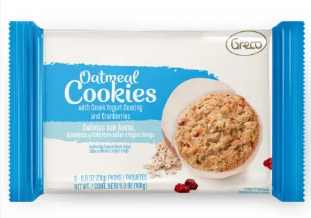 [GAAY] Galleta Oatmeal Cookies Avena, Arándanos y Yogurt Griego